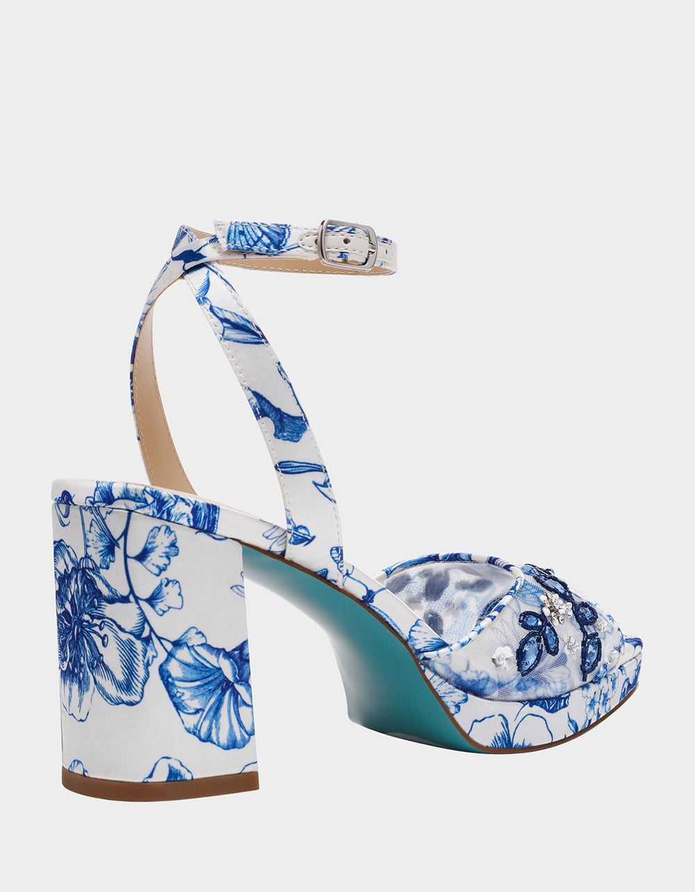 BRODY WHITE/BLUE FLORAL - Image 3