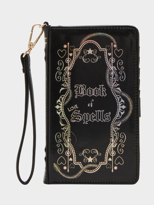 KITSCH BOOK OF SPELLS WRISTLET BLACK