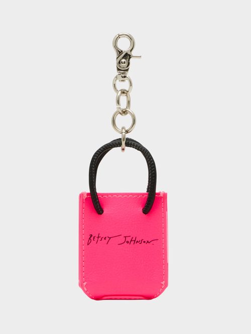 SHOPPER BAG CHARM PINK