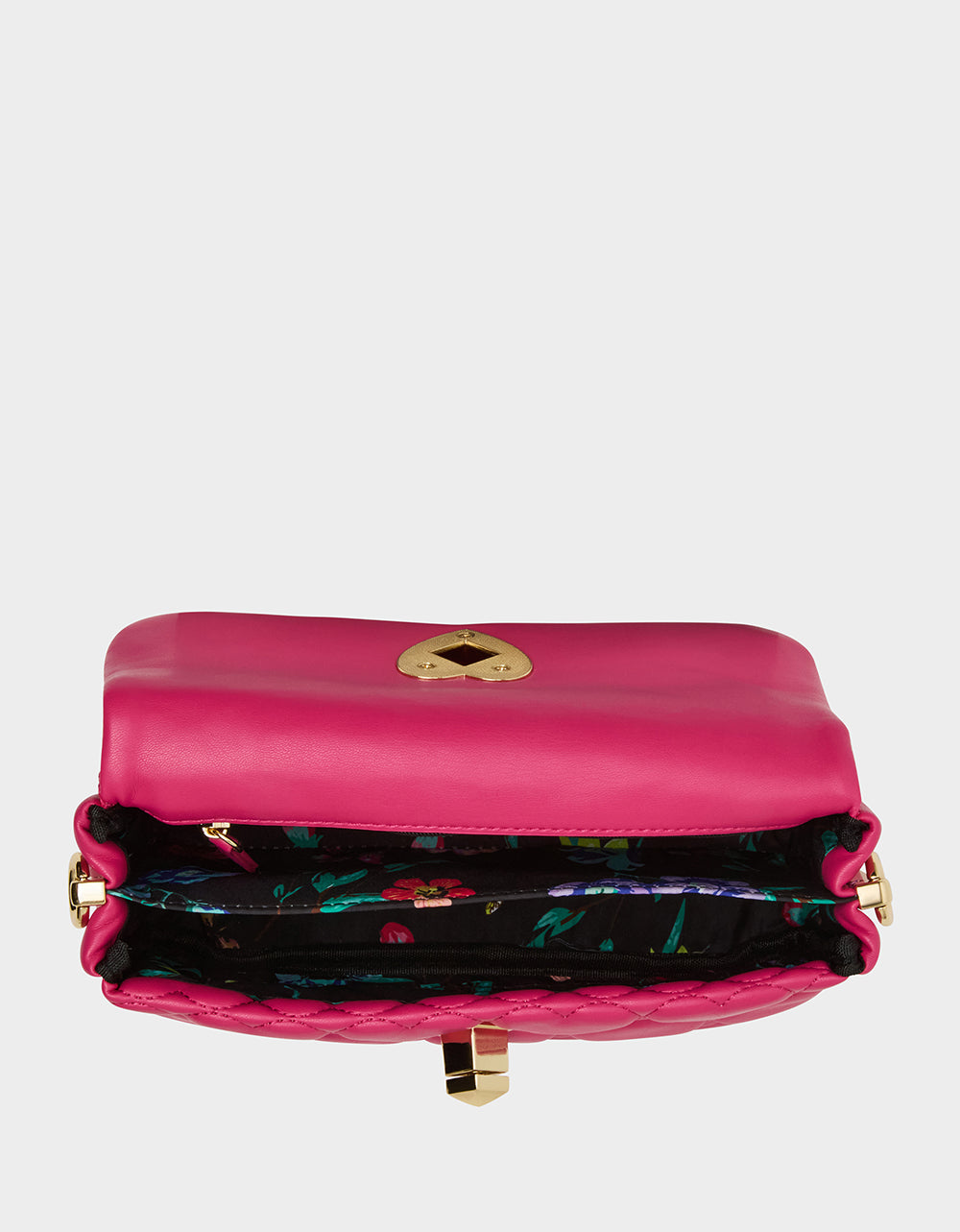 ALWAYS HEART-CORE FLAP SHOULDER BAG PINK - Image 4